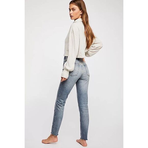 Free People x We The Free Stella Skinny Jeans Size 24 - Picture 1 of 6